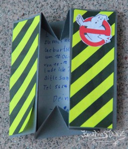KreativStanz Kinder Geburtstag Ghostbusters #stampinup #ghostbusters http://kreativstanz.bastelblogs.de/