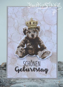 KreativStanz Stempelset Unentbärliche Grüße von Stampin’ Up! Geburtstag Baby Bear #stampinup #bear http://kreativstanz.bastelblogs.de/