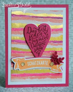 KreativStanz Valentinstag Stempelset Für Schatz-Karten und Framelits Schachtel voller Liebe von Stampin’ Up! #stampinup #love #heart http://kreativstanz.bastelblogs.de/