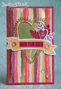 KreativStanz Valentinstag Stempelset Für Schatz-Karten und Framelits Schachtel voller Liebe von Stampin’ Up! #stampinup #love #heart http://kreativstanz.bastelblogs.de/